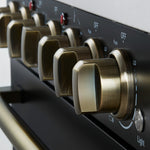 Forno Paolo Black Freestanding Electric Range with True Convection (4.38 Cu. Ft.) - FFSEL6011-30BLK