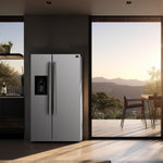 Forno Premium Stainless Steel Kitchen Package with Side-by-Side Refrigerator and Gas Range - FBDL-020-03-CAUS