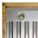 Forno Vittorio Black 48" 600 CFM Wall Mounted Range Hood - FRHWM5078-48BLK