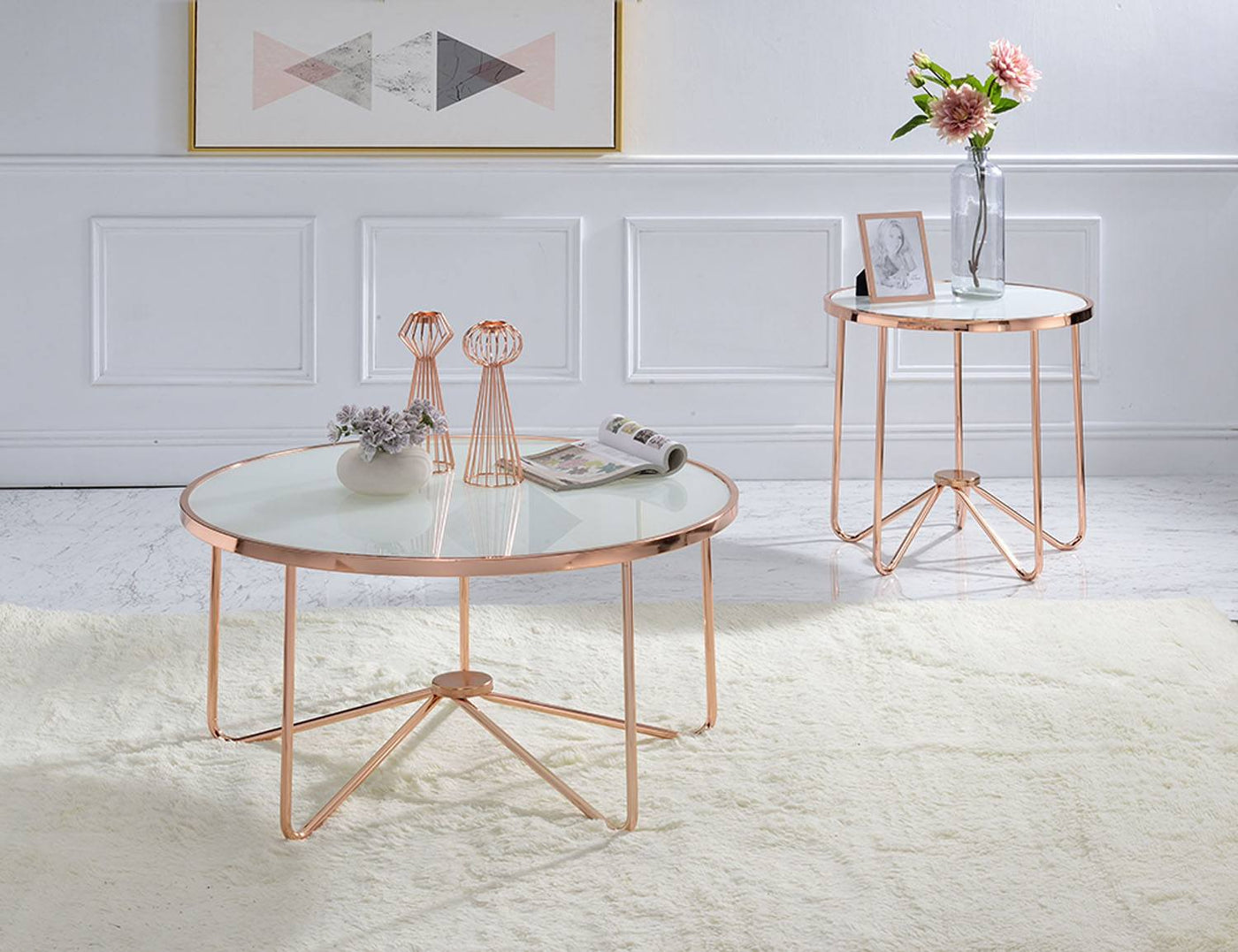 Albans Glass Coffee Table