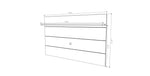 Mabu I TV Panel - Black