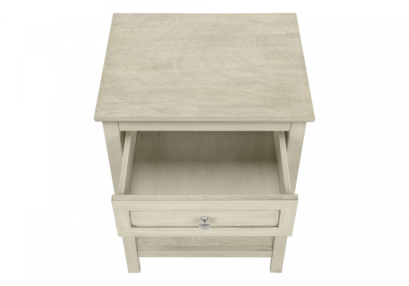Deanne Side Table - White