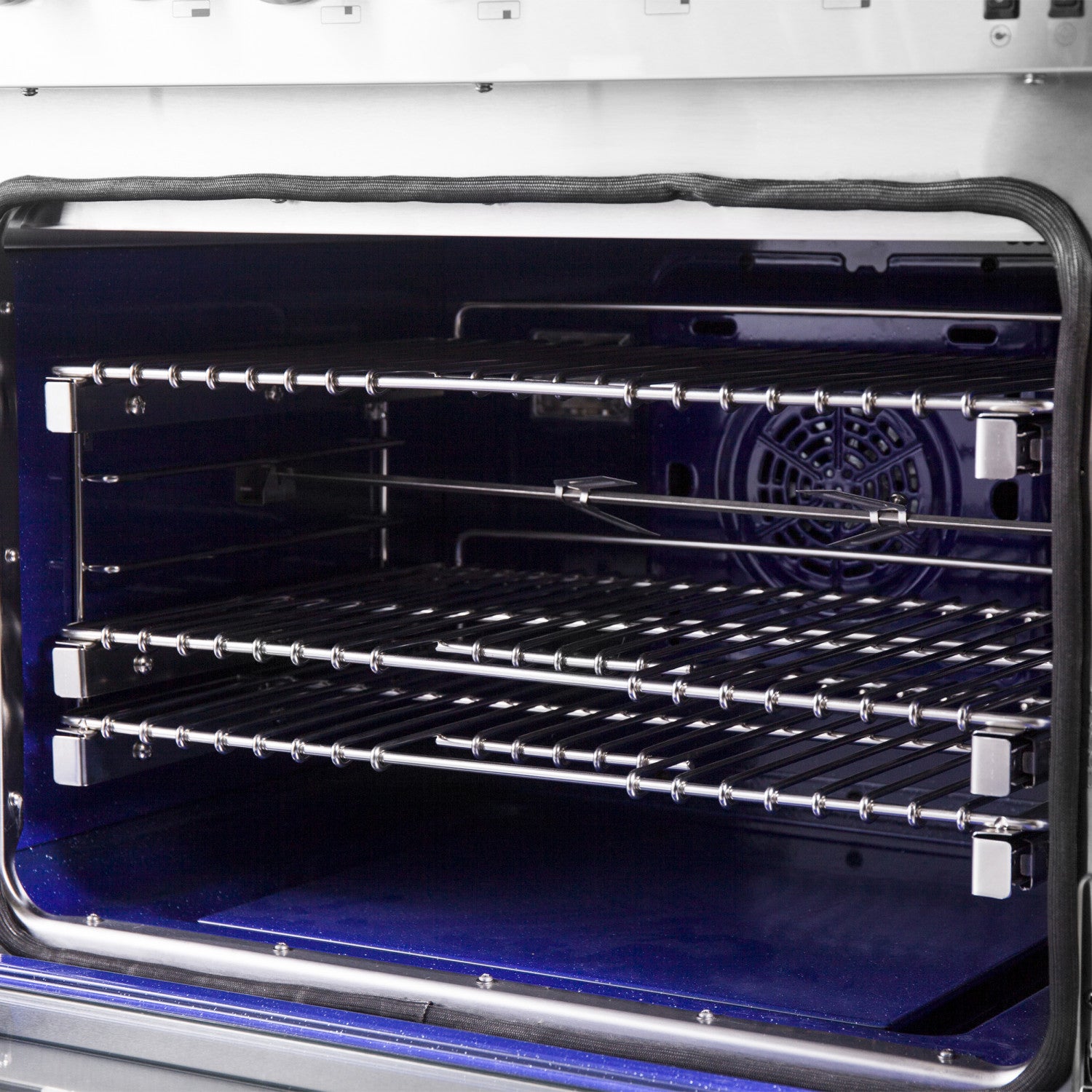 Forno Capriasca 60" Stainless Steel Dual Fuel Double Oven Range with True Convection And Air Fry (8.54 Cu. Ft.) -  FFSGS6187-60