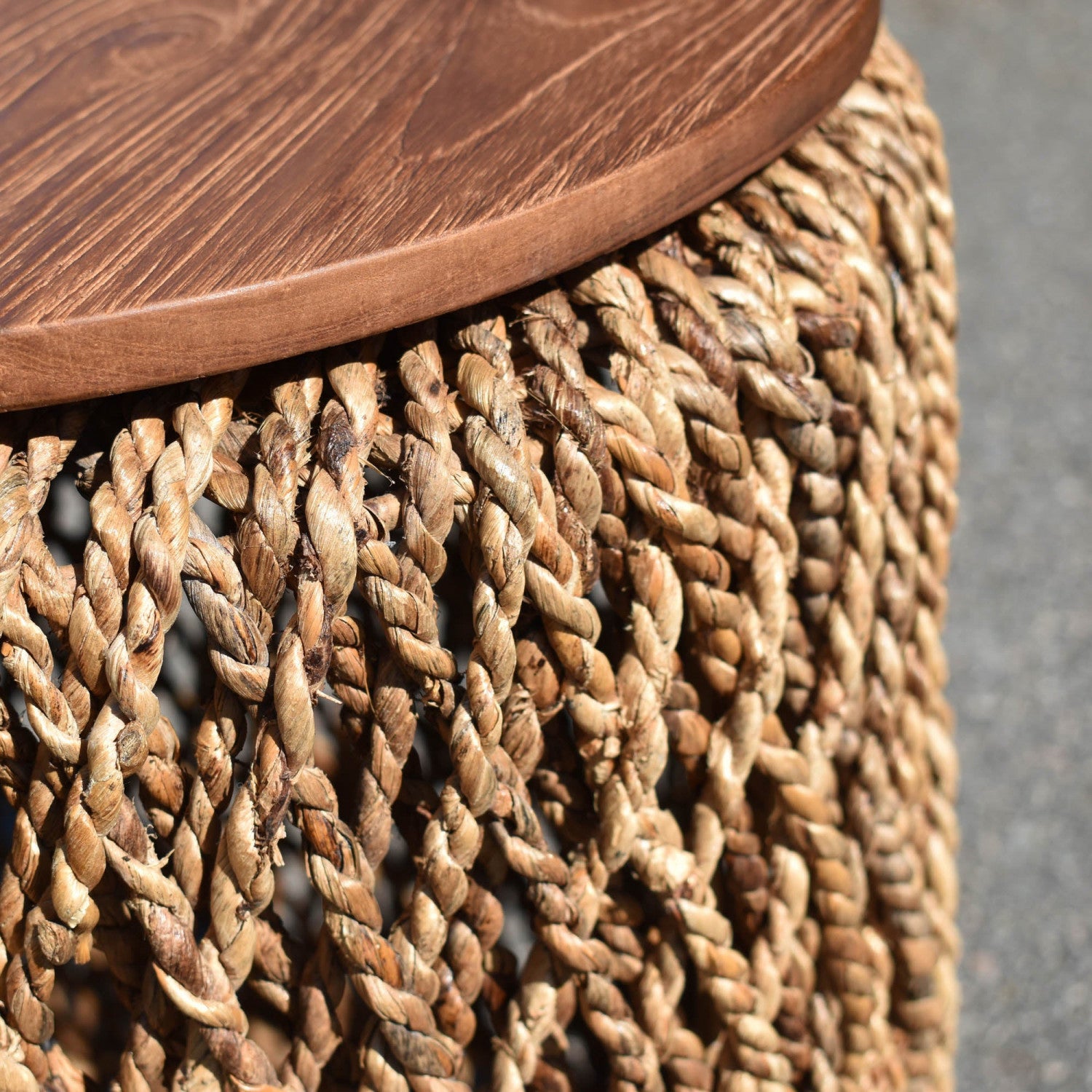 Bayan Knut Large Side Table - Brown