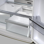 Forno Luigi 33" 18 Cu.Ft. White French Door Refrigerator - FFFFD1791-33WHT