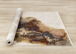 Micah Modern Galaxy Area Rug - 8' X 11' - Cream/Grey/Blue