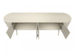 Lunar 71" TV Stand - White