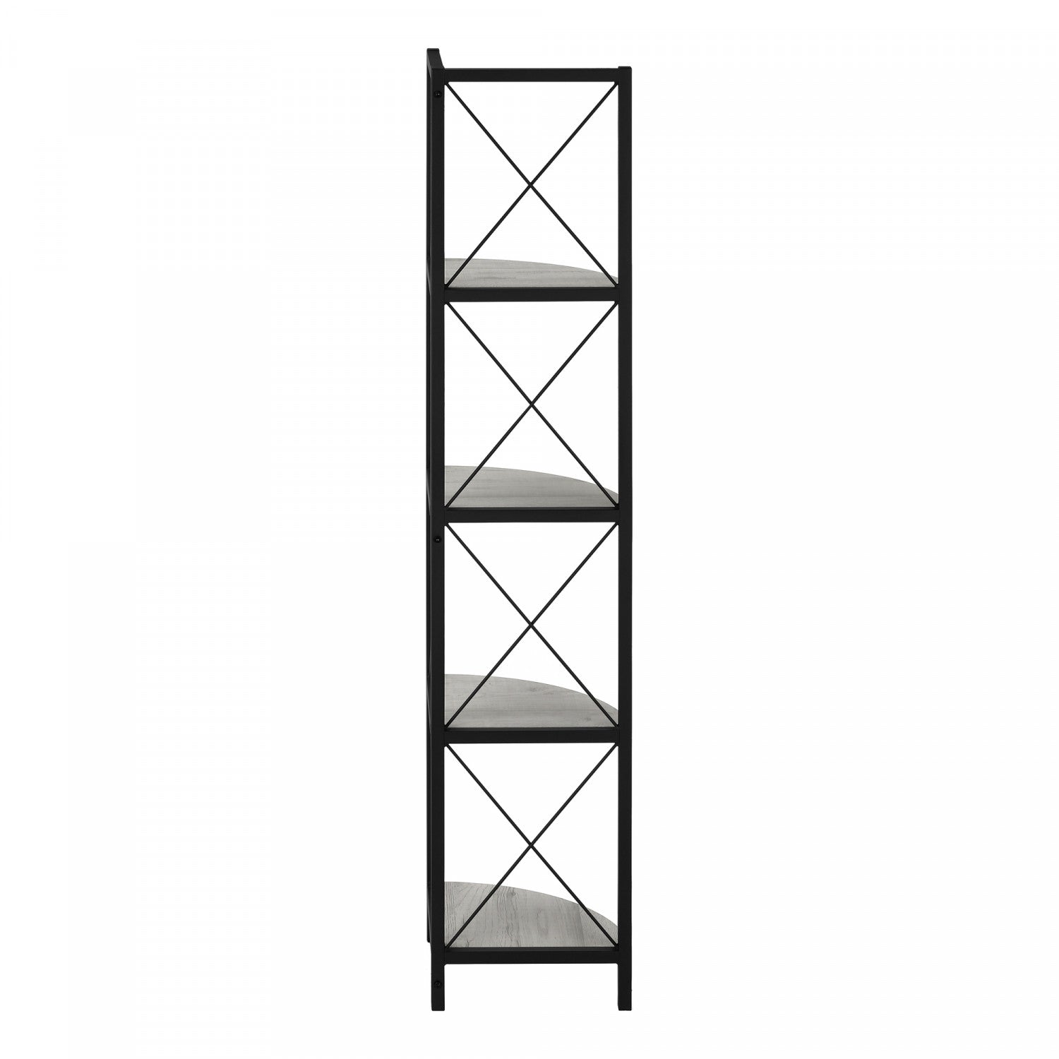 Zeva Bookcase - Grey