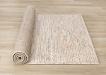 Halle Casual Contemporary Abstract Area Rug - 8' X 11' - Cream/Terra