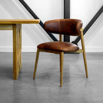 Veyda Dining Chair - Tobacco