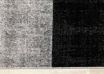 Elise Modern Geometric Area Rug - 8' X 11' - Grey/Black/White
