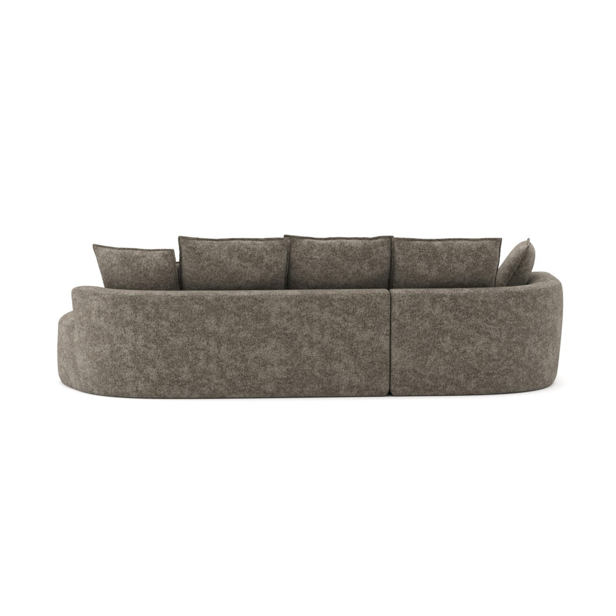 Ibiza All Foam Sectional - Brown
