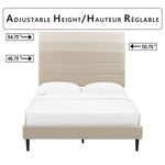 Nori 3-Piece Full Bed - Beige