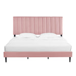 Kalina 3-Piece King Bed - Pink