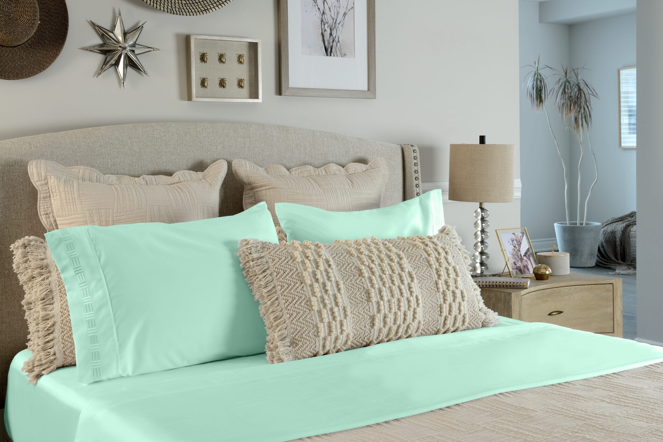 Nilus Full Sheet Set - Light Green