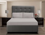 Nilus Queen Sheet Set - Light Grey