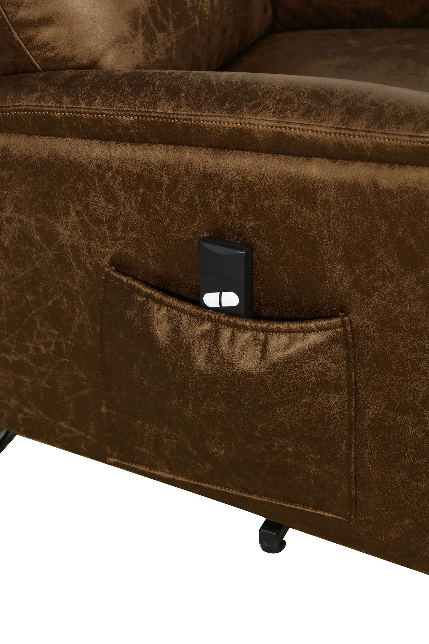 Phoenix Power Lift Recliner Chair - Brown