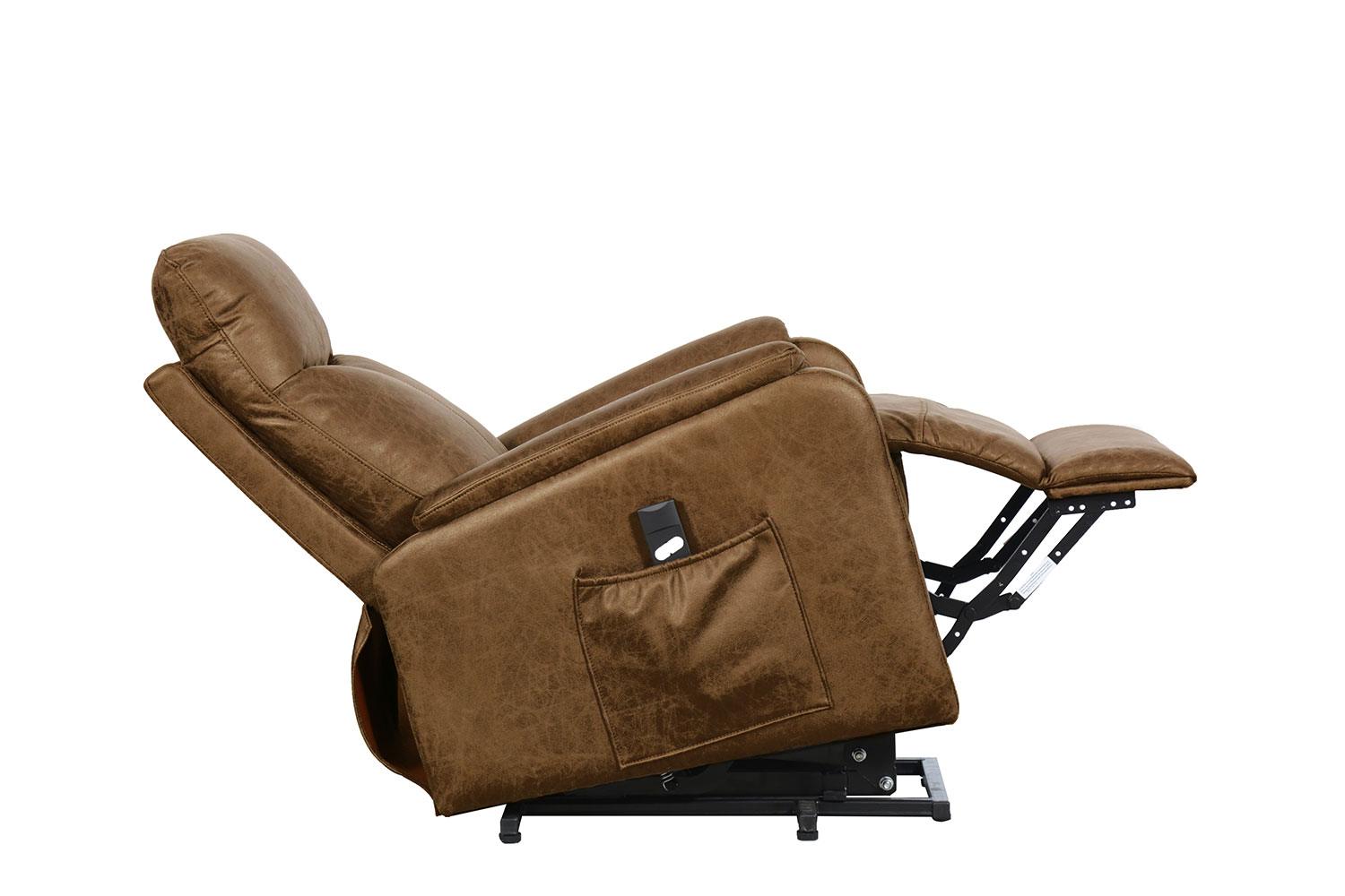 Phoenix Power Lift Recliner Chair - Brown