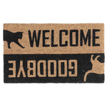 Capacho Coir Welcome & Goodbye Door Mat - Bronze