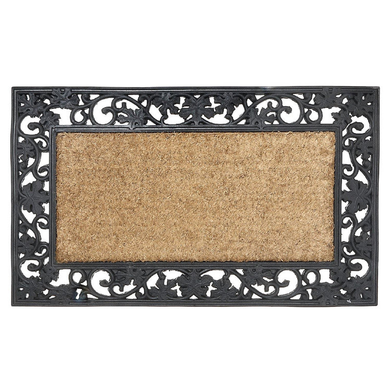 Capacho Coir Plain Door Mat - Multi-Colour