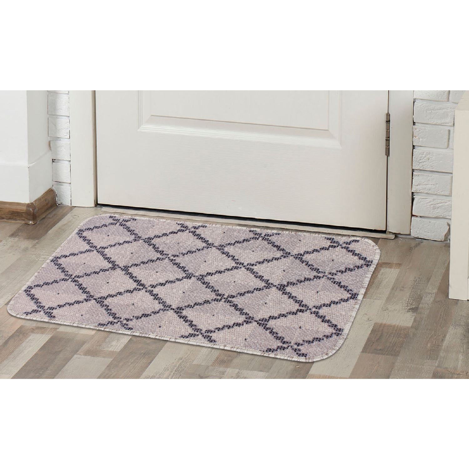 Capacho Diamond 2' X 5' Door Mat - Multi-Colour