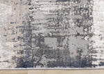 Logan Casual Contemporary Area Rug - 8' X 11' - Cream/Blue/Grey