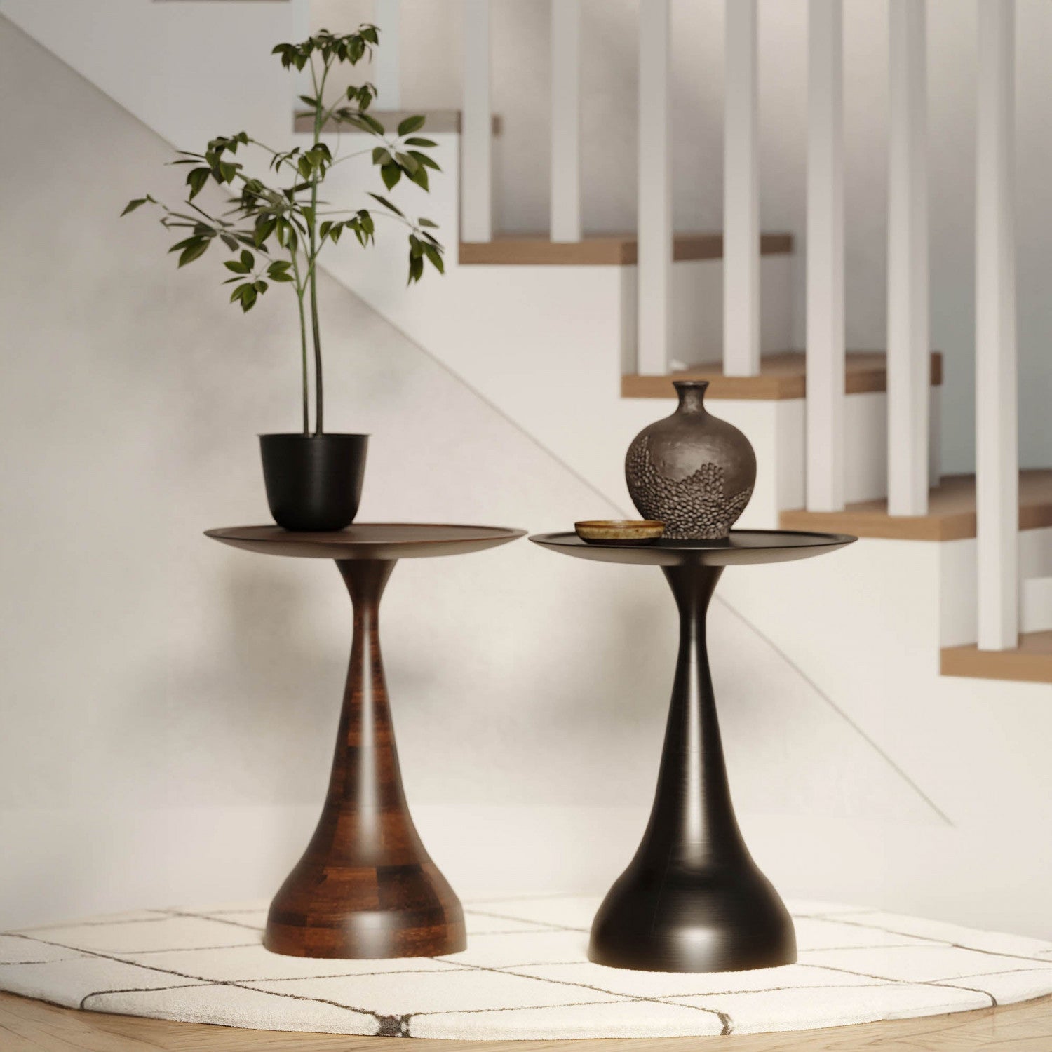Malmund Side Table - Bronze