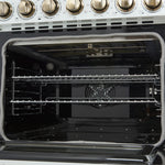 Forno Paolo White Freestanding Electric Range with True Convection (4.38 Cu. Ft.) - FFSEL6011-30WHT