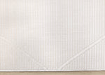 Logan Modern Lines Area Rug - 8' X 11' - Cream