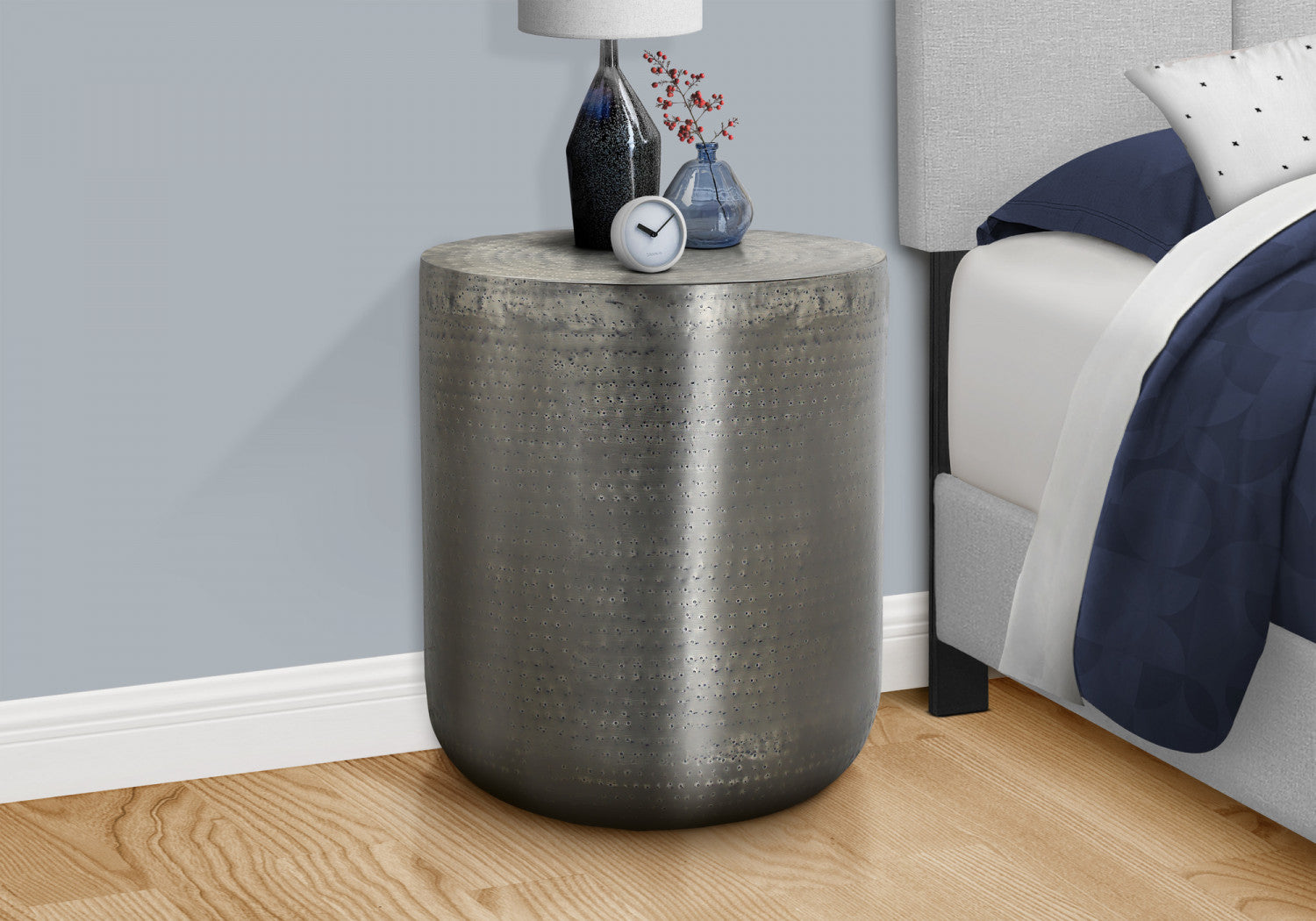 Kova Side Table - Silver