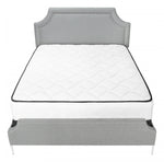 Vivian Queen Bed - Grey