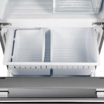 Forno Gallipoli 30" 17.5 Cu.Ft. Stainless Steel French Door Refrigerator - FFFFD1974-35MG