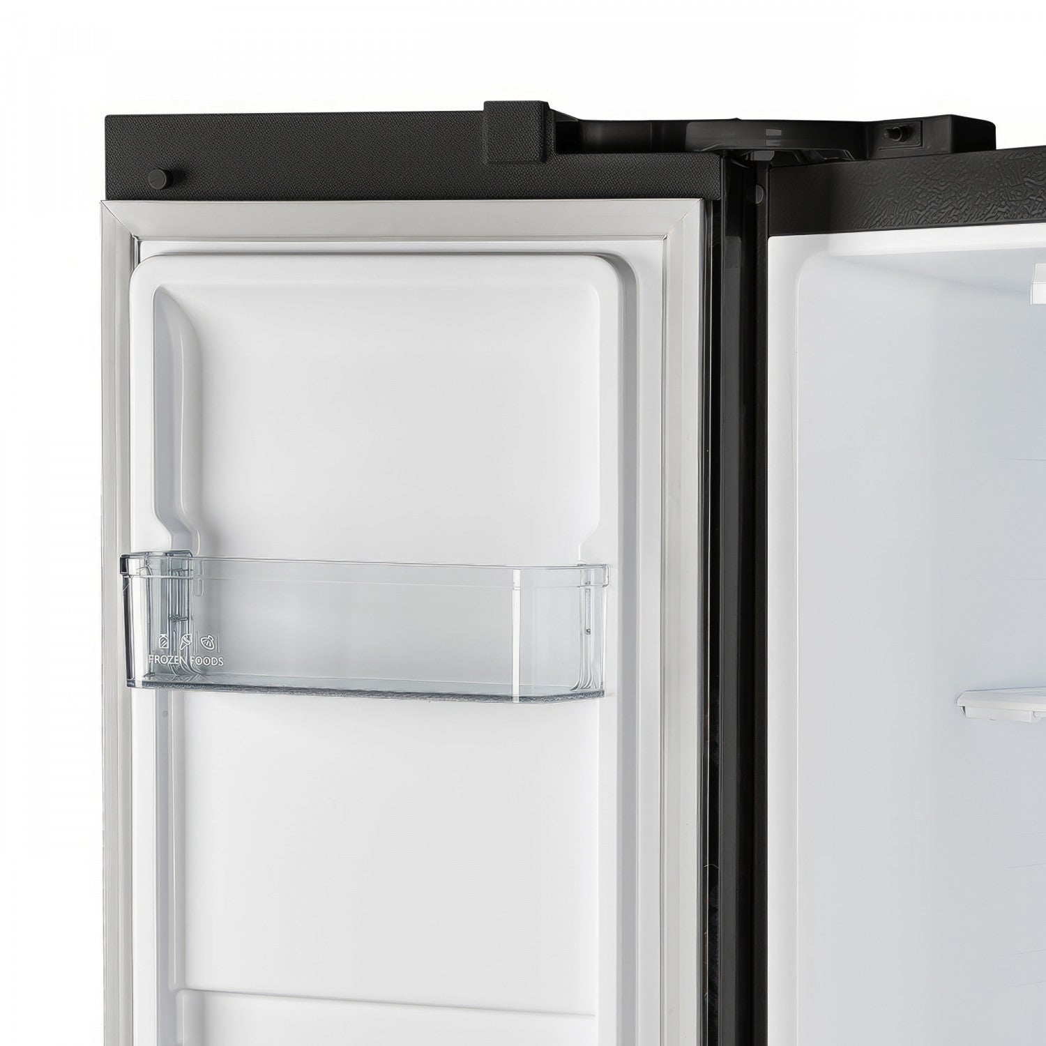 Forno Salerno 15.6 Cu.Ft. 33" Black Freestanding Side-by-side Refrigerator - FFRBI1805-33BLK