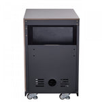Forno Rimini Gray Countertop Outdoor Kitchen with 30" 62,600 BTU BBQ and Beverage Centre - FODKT2544BLK