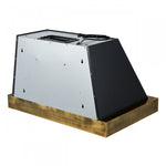 Forno Vittorio Black 36" 600 CFM Wall Mounted Range Hood - FRHWM5078-36BLK