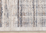 Sadie Casual Contemporary Area Rug - 5' X 8' - Grey/Beige