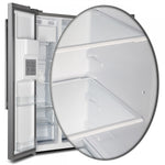 Forno Salerno 36" 20 Cu.Ft. Stainless Steel Freestanding Side-by-Side Refrigerator with Ice & Water Dispenser - FFRBI1844-36SB