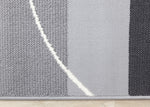 Functional Contemporary Area Rug - 5' X 8' - Grey