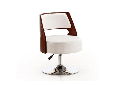 Vihara Adjustable Height Swivel Accent Chair