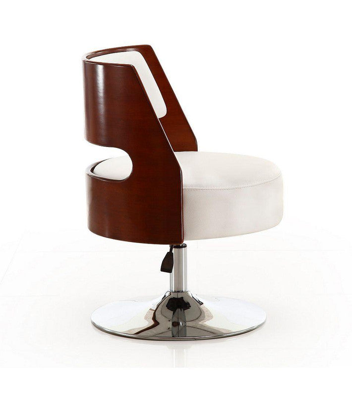 Vihara Adjustable Height Swivel Accent Chair