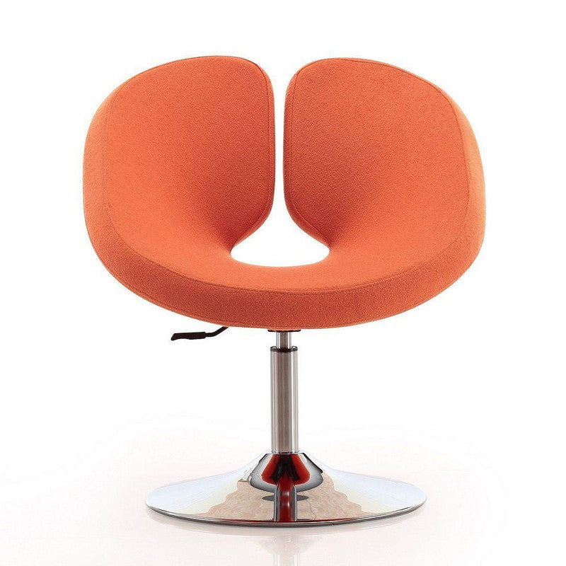 Ceuta Adjustable Accent Chair - Orange