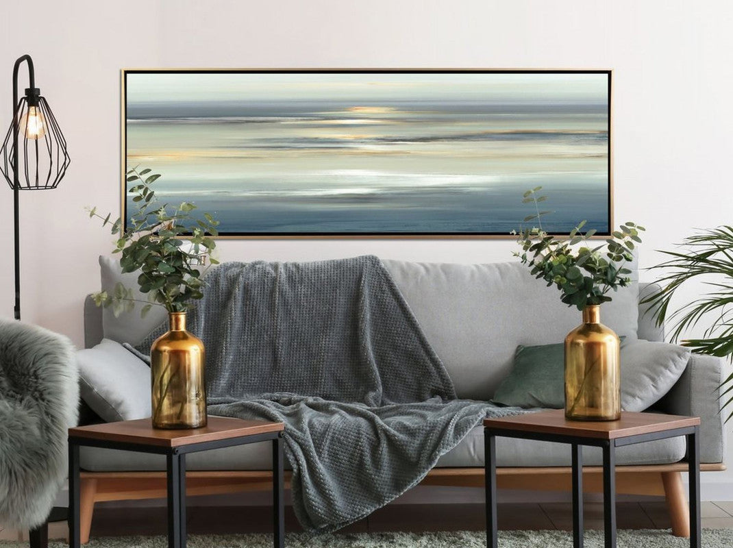 Gaillardia Views Framed Wall Art - 20 x 60