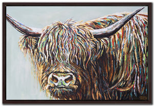 Alfie Wall Art - Multi-Colour - 46 X 31