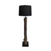 Charme rustique Lampe sur pied - brun, noir