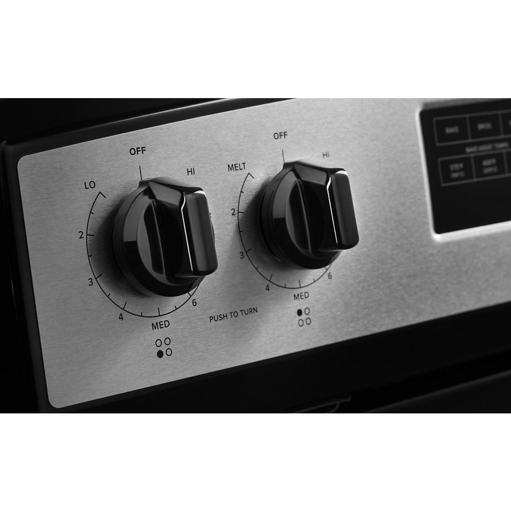 Amana Stainless Steel Freestanding Electric Range (4.8 Cu. Ft.) - YAER6203MSS