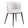 Ariely Chaise sans bras - blanc