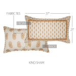 Rosalie King Sham - Gold