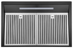Hauslane Chef Series Black 30" 400 CFM Under Cabinet Range Hood - UC-B018BLK-30