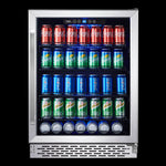 TCL Stainless Steel 161-Can Beverage Chiller - B521F