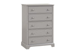 Trudy 5-Drawer Chest - Grey